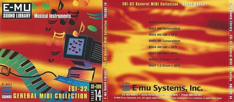 Classic Series Volume 14 - ESI-32 General MIDI Collection