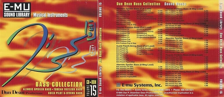 Classic Series Volume 15 – Dan Dean Bass Collection