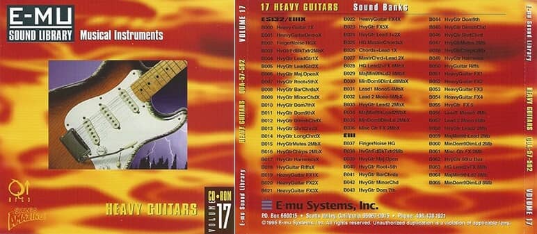 Classic Series Volume 17 - Heavy Guitars