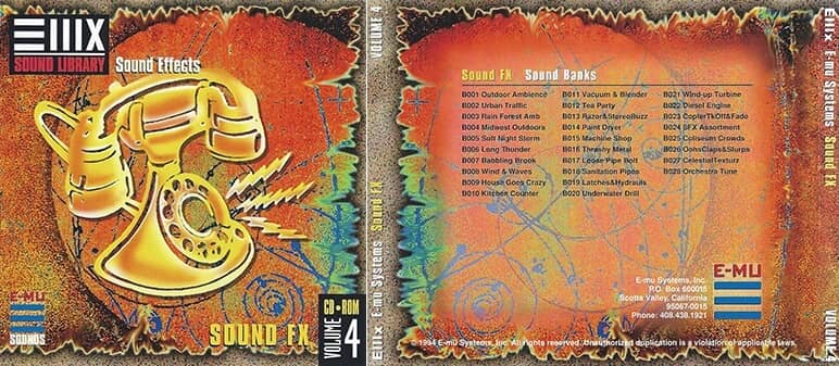 Classic Series Volume 4 – Sound FX