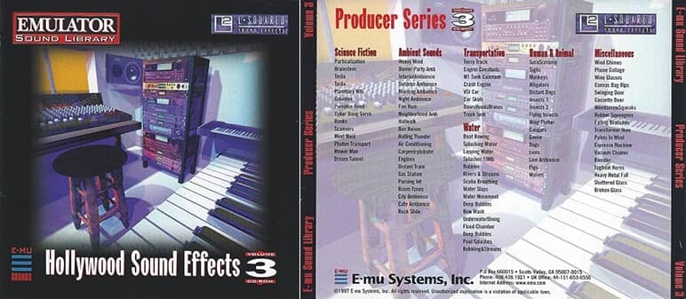 Producer Series Volume 3 - Hollywood Sound Effects